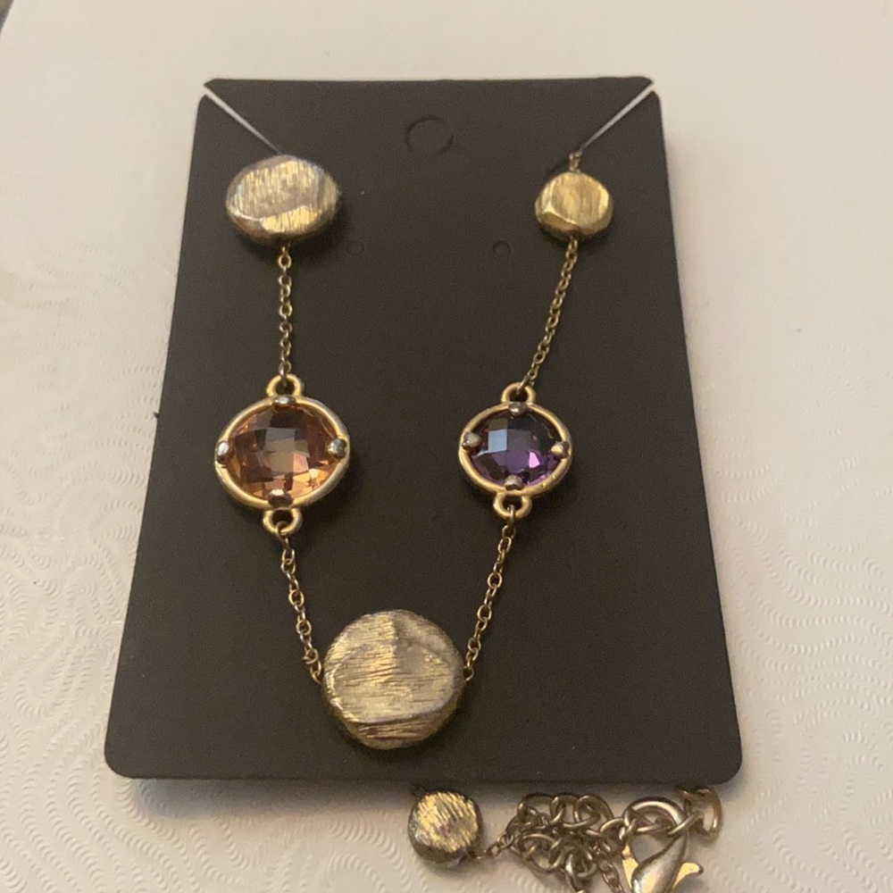 Women’s Gold Multicolor Necklace Costume Jewelry